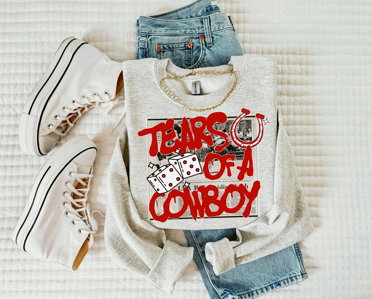 Tears of a Cowboy Sweatshirt