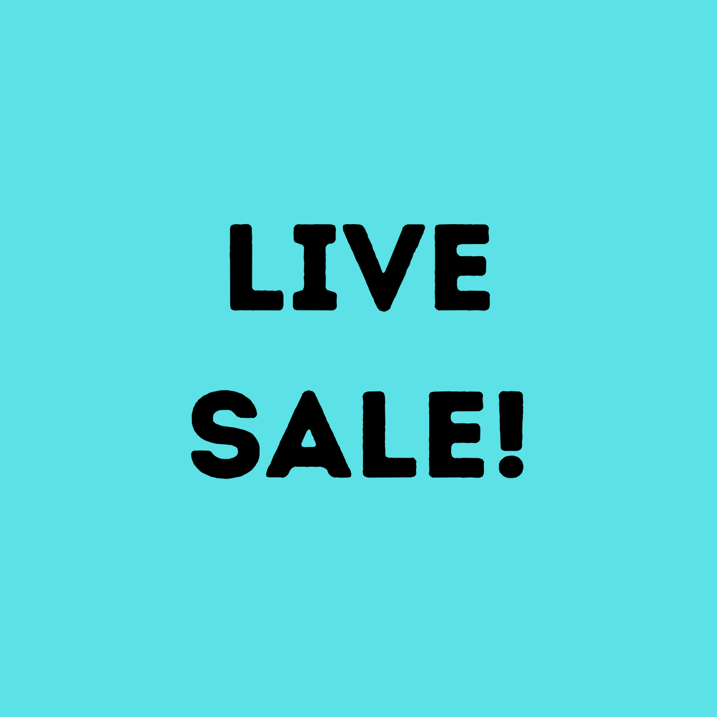 Live sale tees