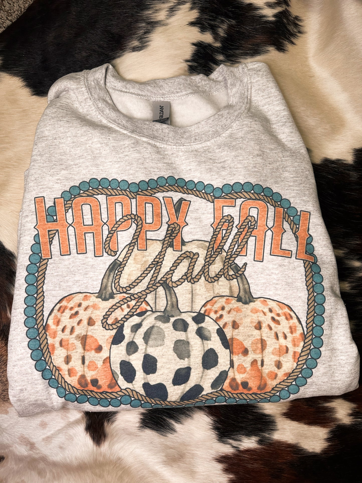 Happy fall y’all sweatshirt