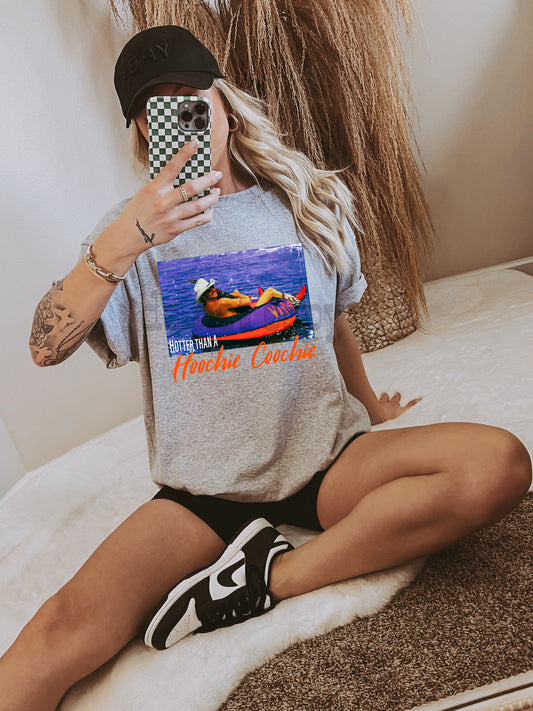 Hoochie Coochie Tee (Ash Grey)
