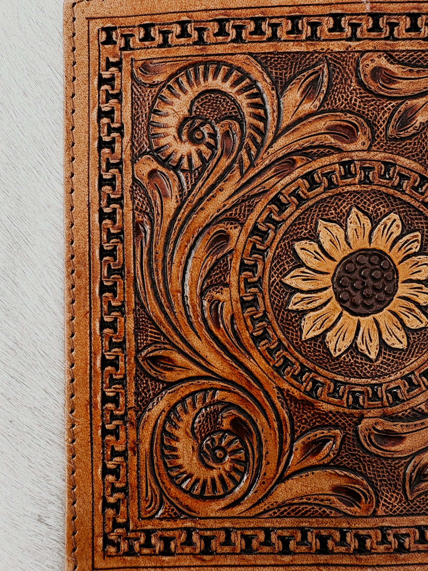 Sunflower Leather & Cowhide Crossbody