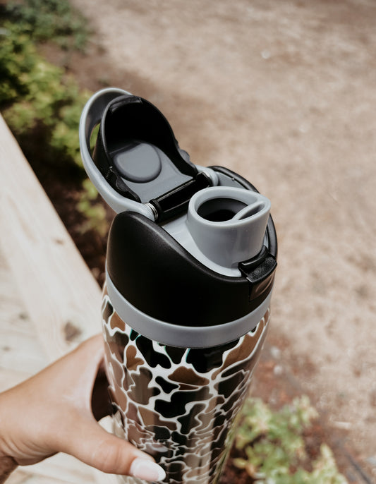 Retro Camo Tumbler