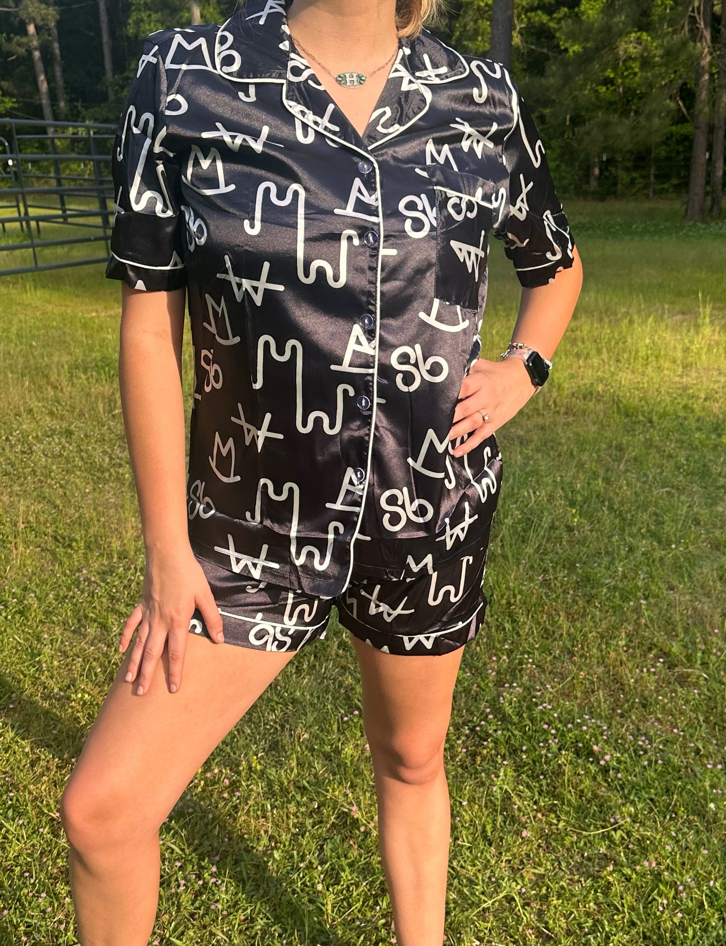 Cattle brand pjs