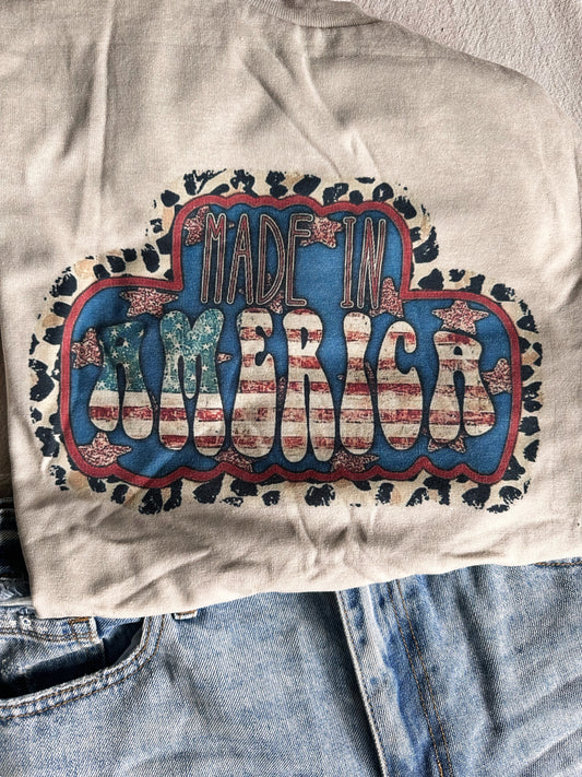 Made in America tee